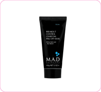 Breakout Control Charcoal Black Peel Off Mask 877391957782