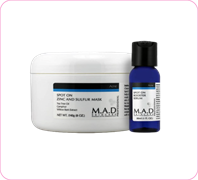 Подсушивающая маска с цинком и серой + Сыворотка-бустер анти-акне pH 2.0 103039505972