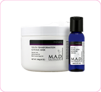 Омолаживающая маска с гликолевой кислотой + сыворотка-бустер с меристемальными растительными клетками pH 3.4 377796966982